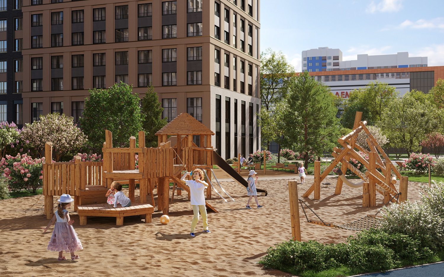 Квартал Первый Академ. Слайд 1