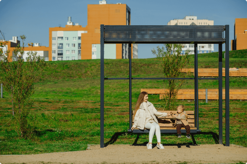 Парки и аллеи. Слайд 3