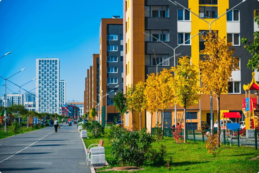 Парки и аллеи. Слайд 3