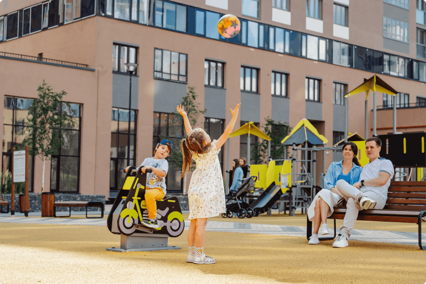 Открытые дворы. Дворы без машин