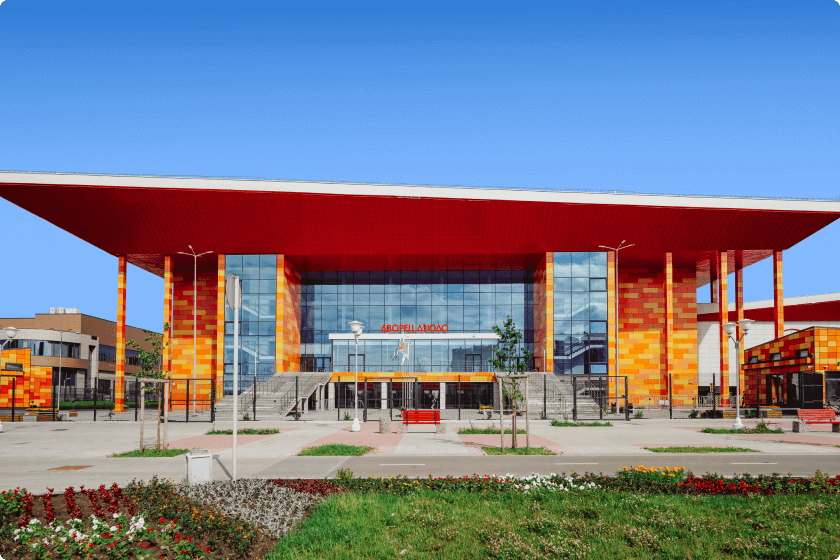 Спорт. Дворец Дзюдо