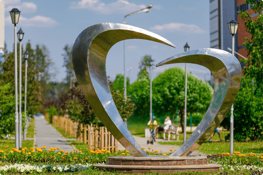 Символы района. Сердце