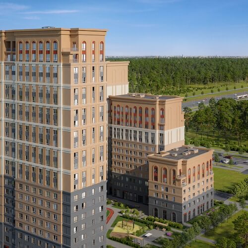 Рядом лесопарк