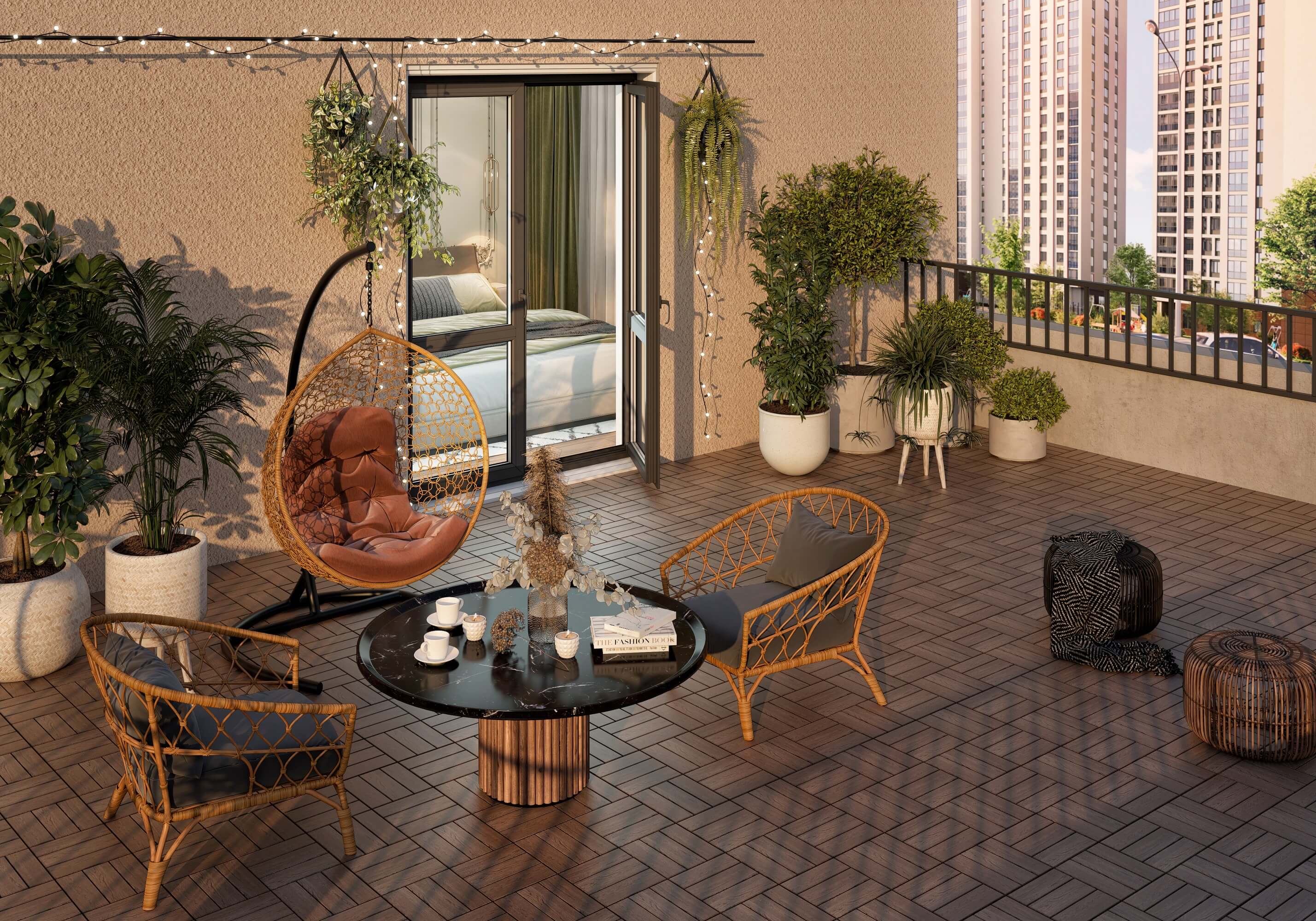 Террасы. Слайд 1