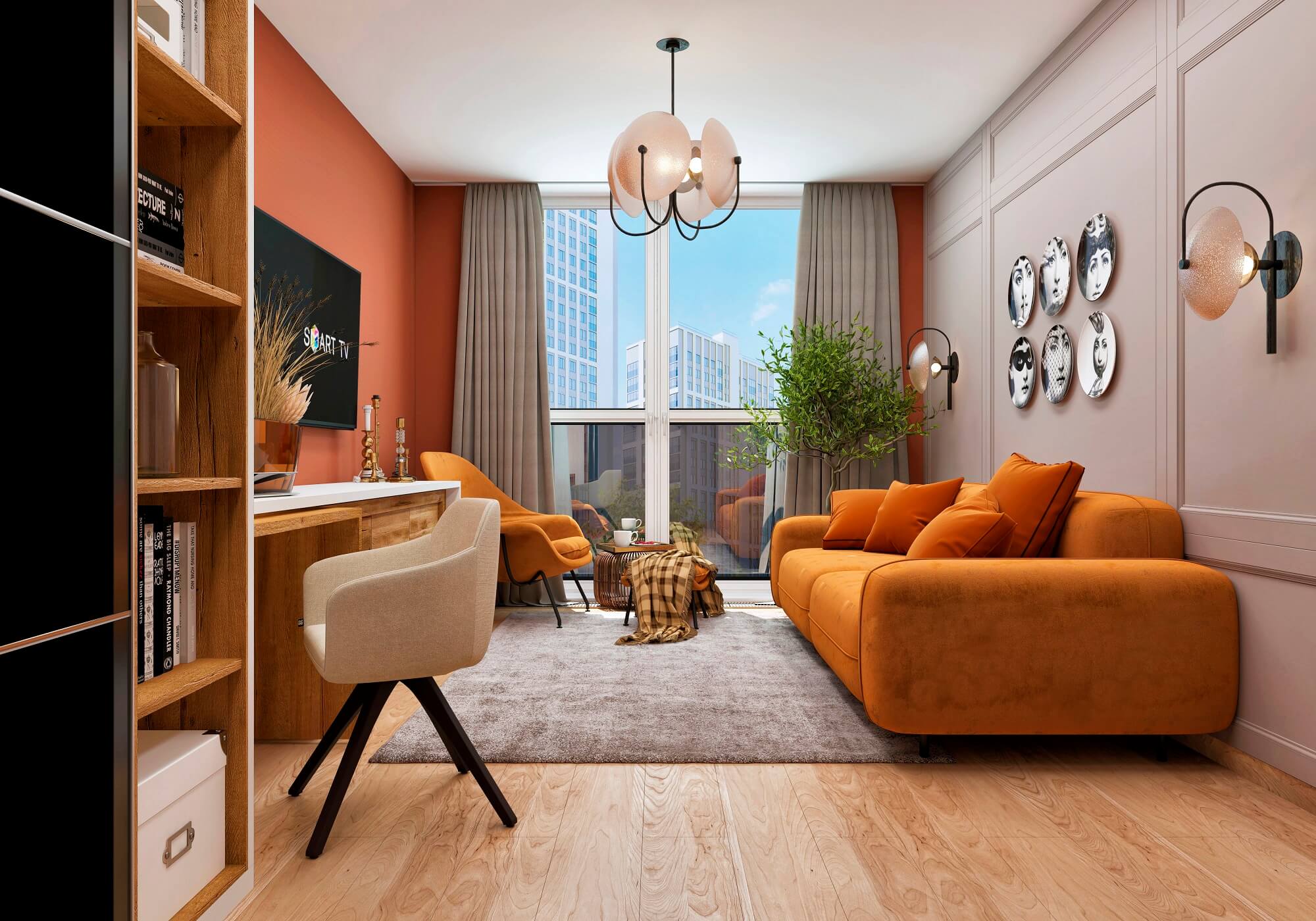 Французские окна. Слайд 2