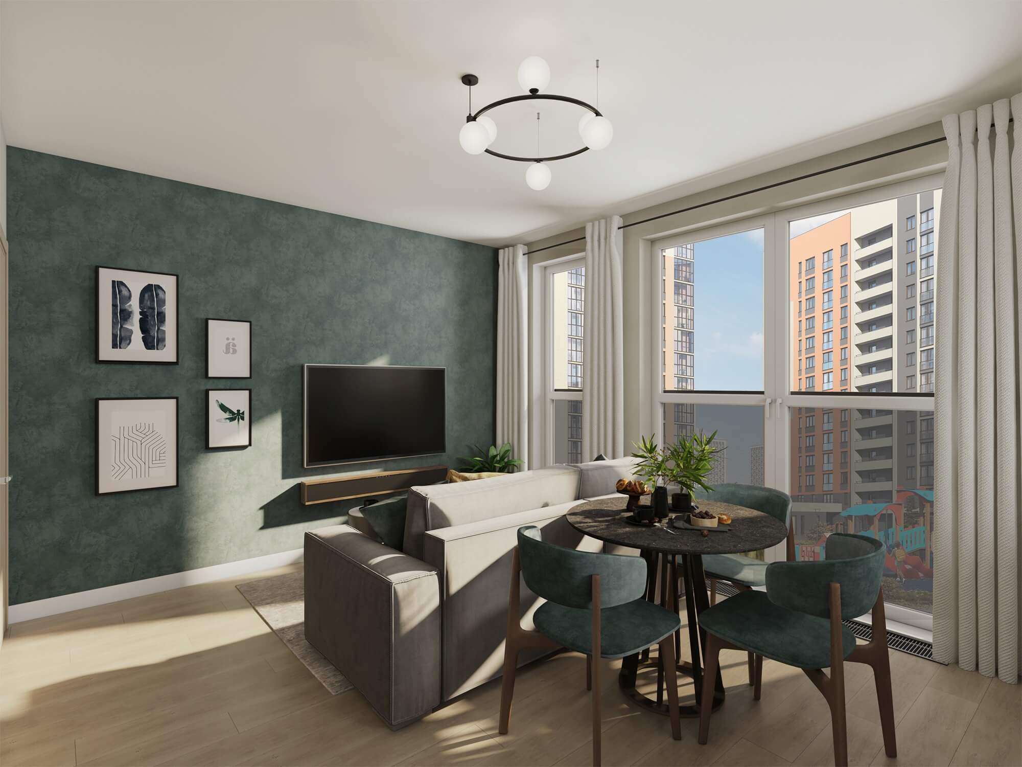 Французские окна. Слайд 3