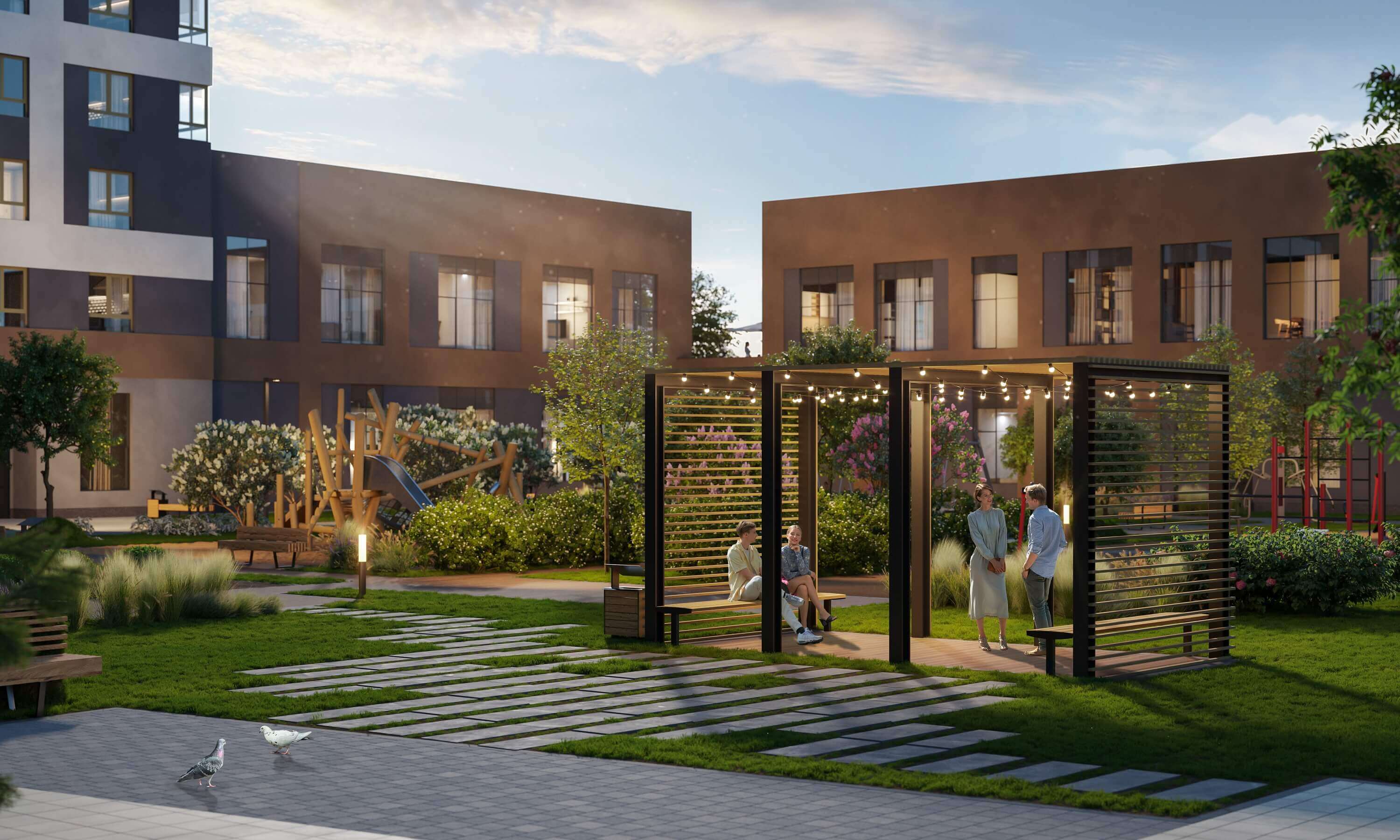 Дворы. Слайд 9