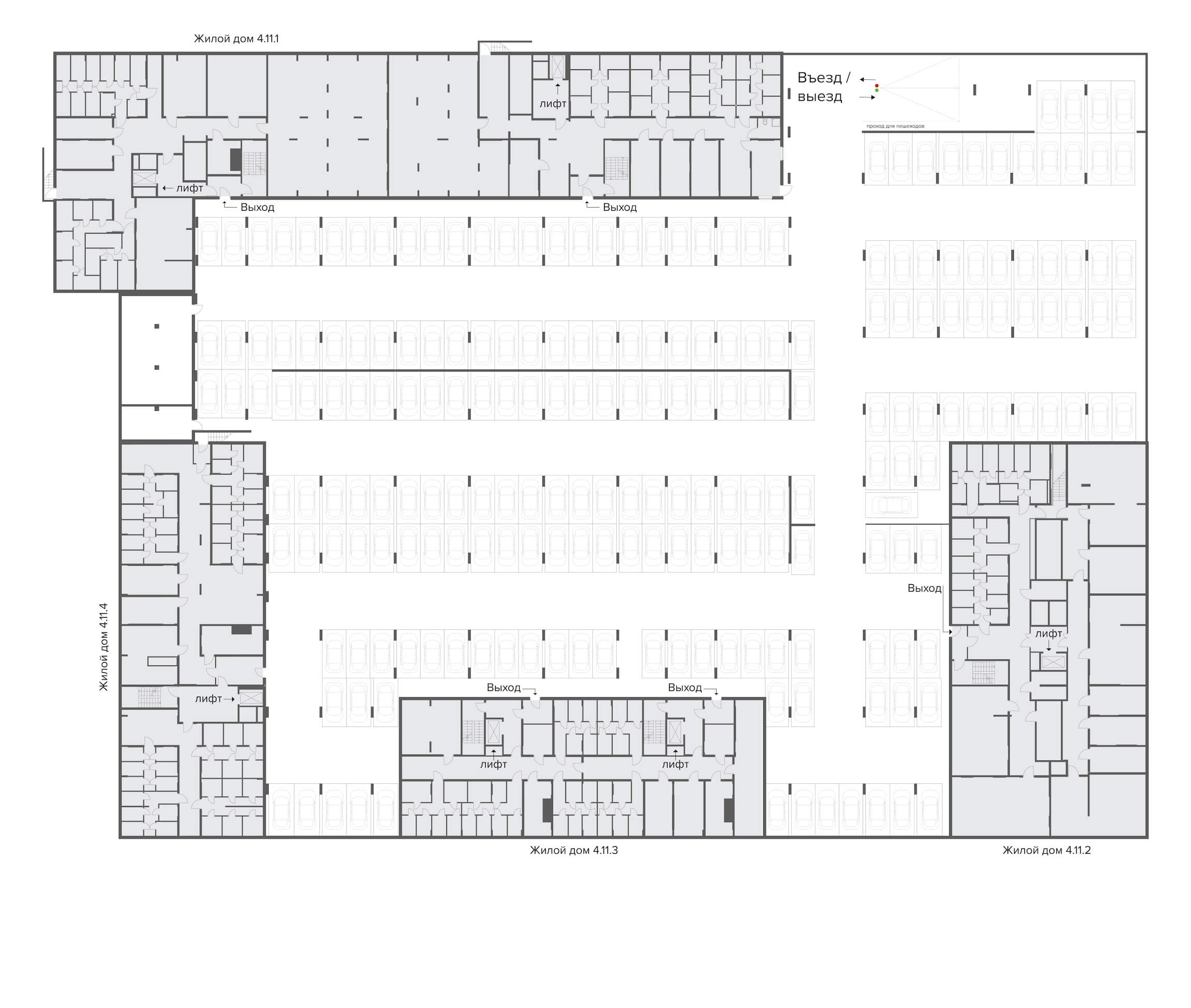 План паркинга